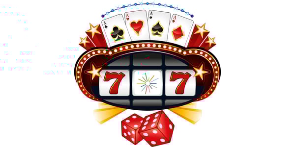 Image of a three-reel slot machine with the Transparently logo in the middle reel.